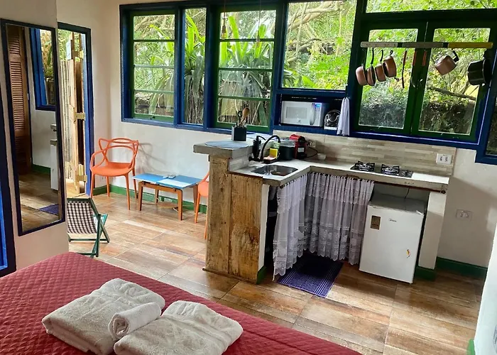 Chale Pau D\'Alho - Pe Na Areia - Curral, Ilhabela